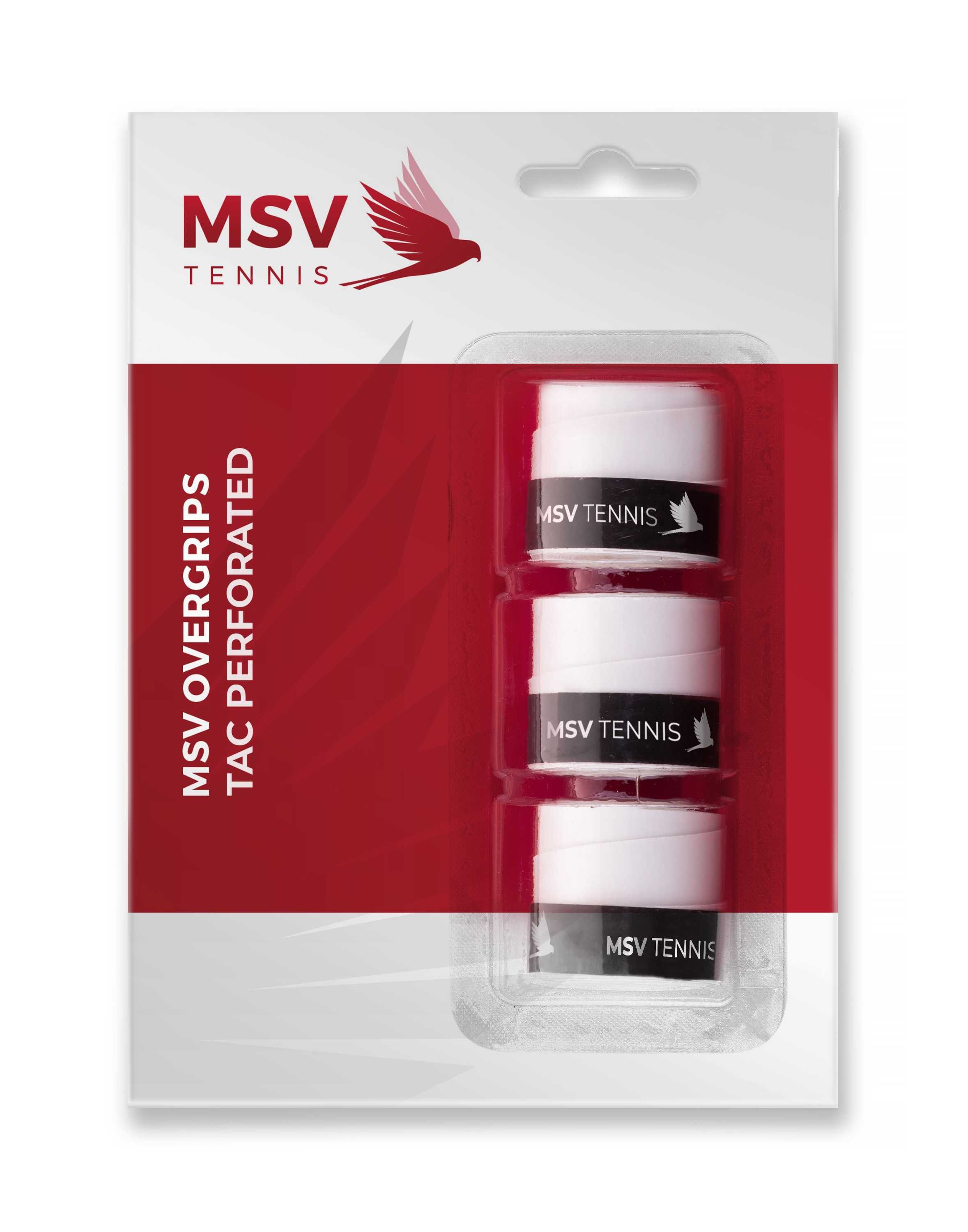 Overgrip MSV Tac perforat super lipicios durabil absorbant tenis squas