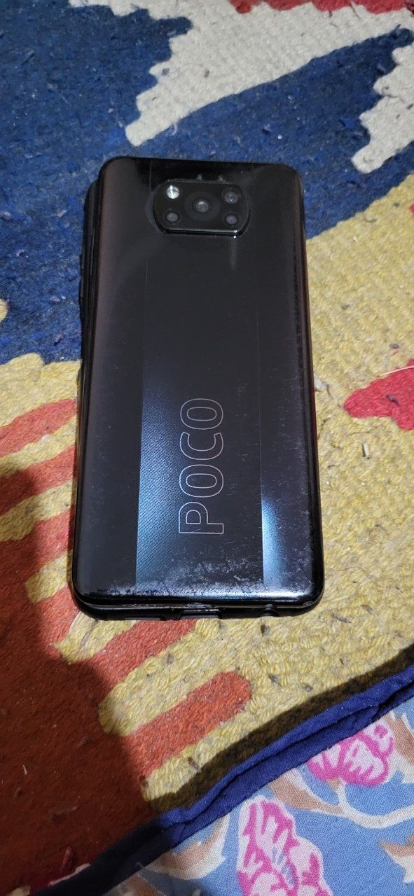 Poco X3 Pro 8/256 toʻq koʻk rangi ochilmagan  bir qoʻl ishlatilgan