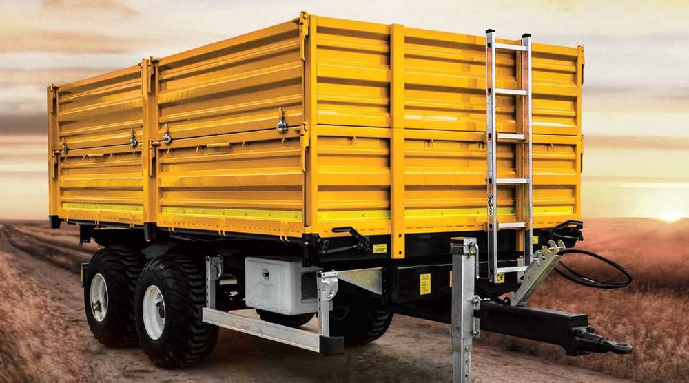 Remorca agricola tandem DAPYX 8T, 10T, 12T, 14T