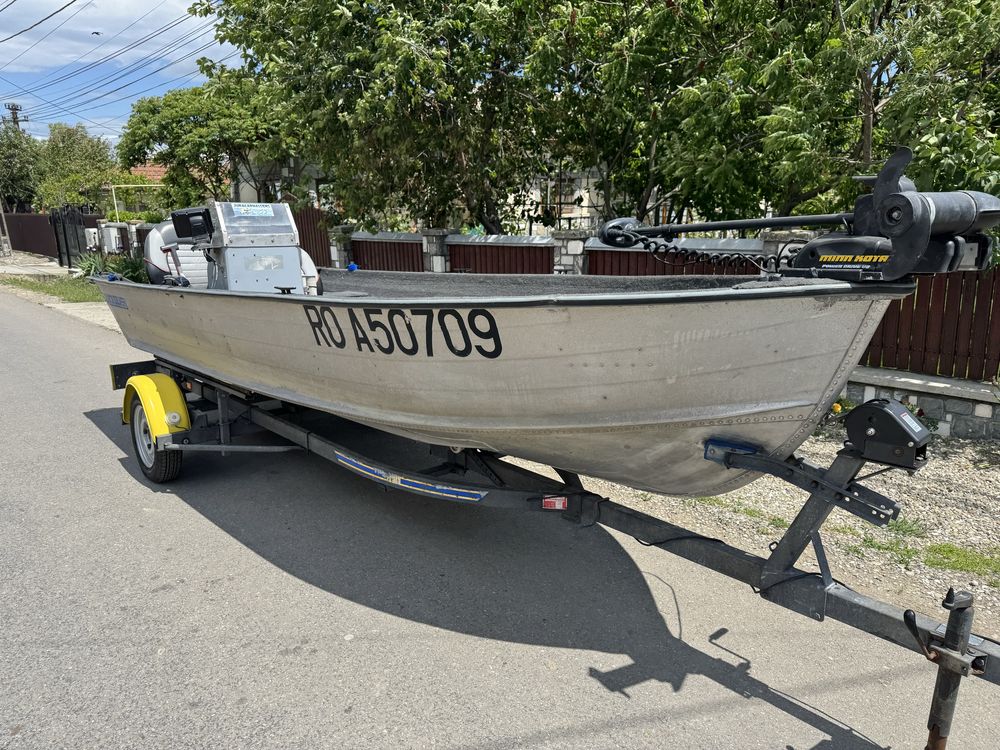 Vind barca aluminium QuickSilver 500SF