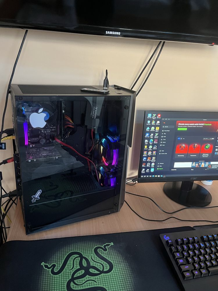 Компютър с gtx1650 и i5 4460