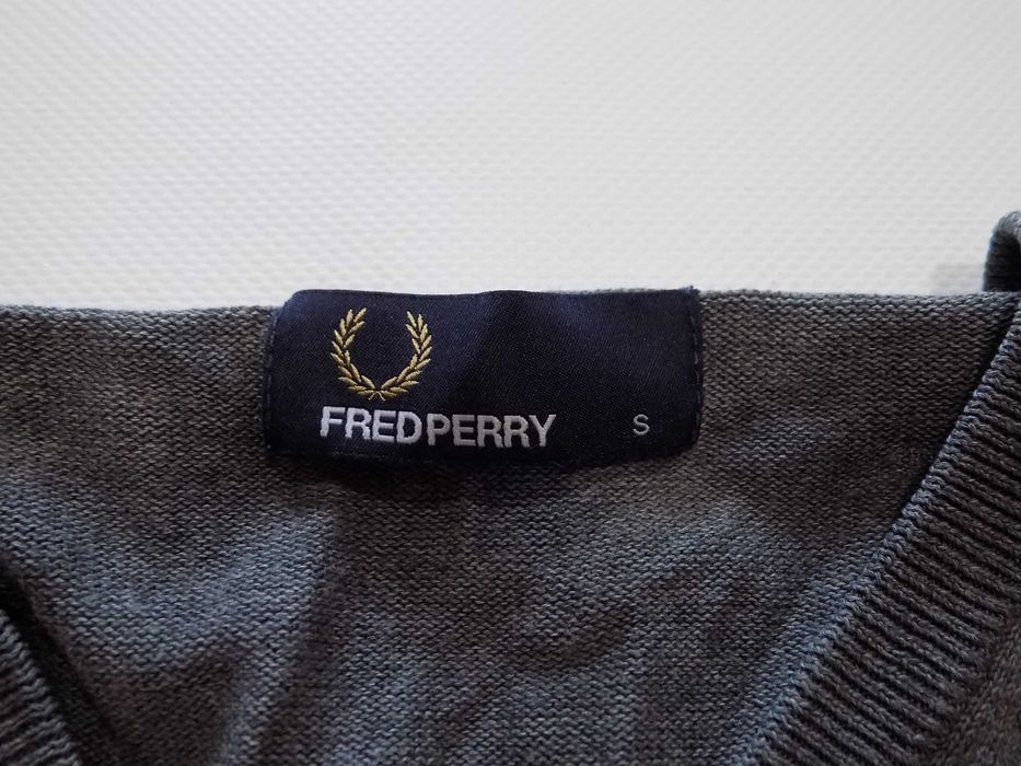 пуловер fred perry блуза жилетка худи фанела горнище мъжки оригинал S