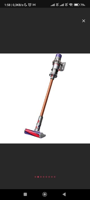 DYSON-V10-AbsoluteAspiratorVertical, 0.76l, original, in garantie.