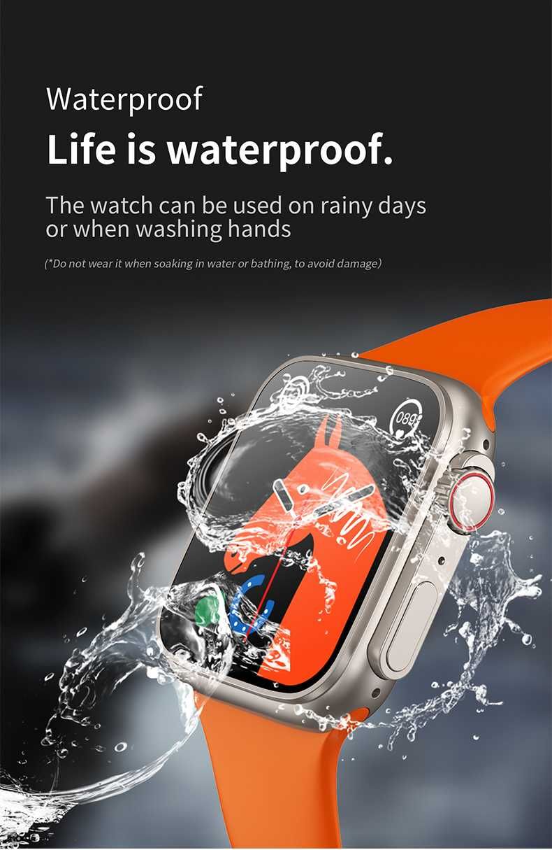 Смарт часовник T900 Ултра слушалки Спортна смарт фитнес гривна iWatch