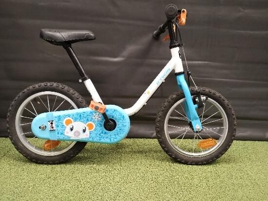 Bicicletă 14" 100 Arctic - produs resigilat - (SecondHand) Decathlon