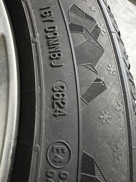 Roti iarna originale BMW G30 5x112 225/55/R17 senzori presiune Dot2024