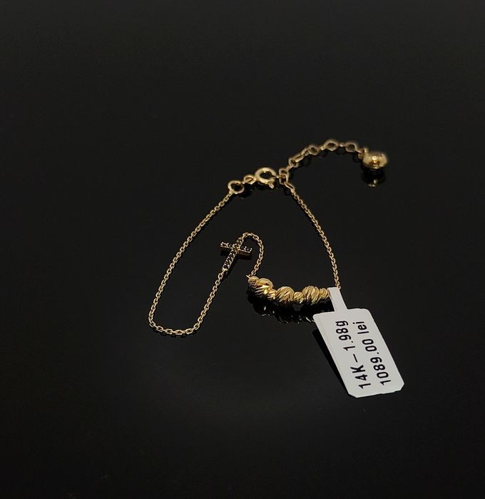 Bijuteria Royal bratara din aur 14k 1.98 gr