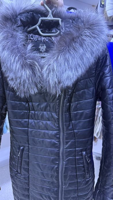 Куртка зимняя натуральный мех