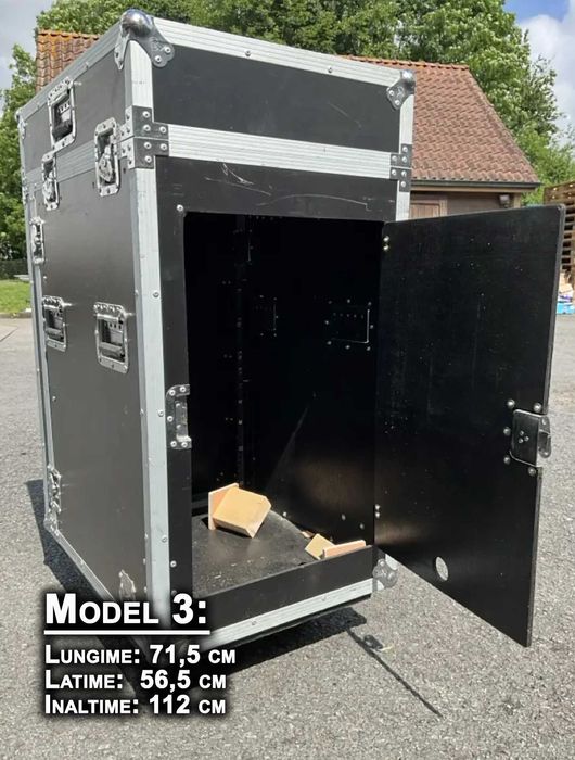 Flight case profesionale 4 buc la pret de lichidare