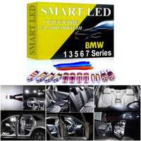 Kit de iluminat interior LED CANBUS pentru seria BMW 1 2 3 4 5 6 7