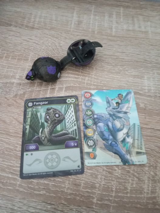 Bakugan Fangzor . Accept numai numerar