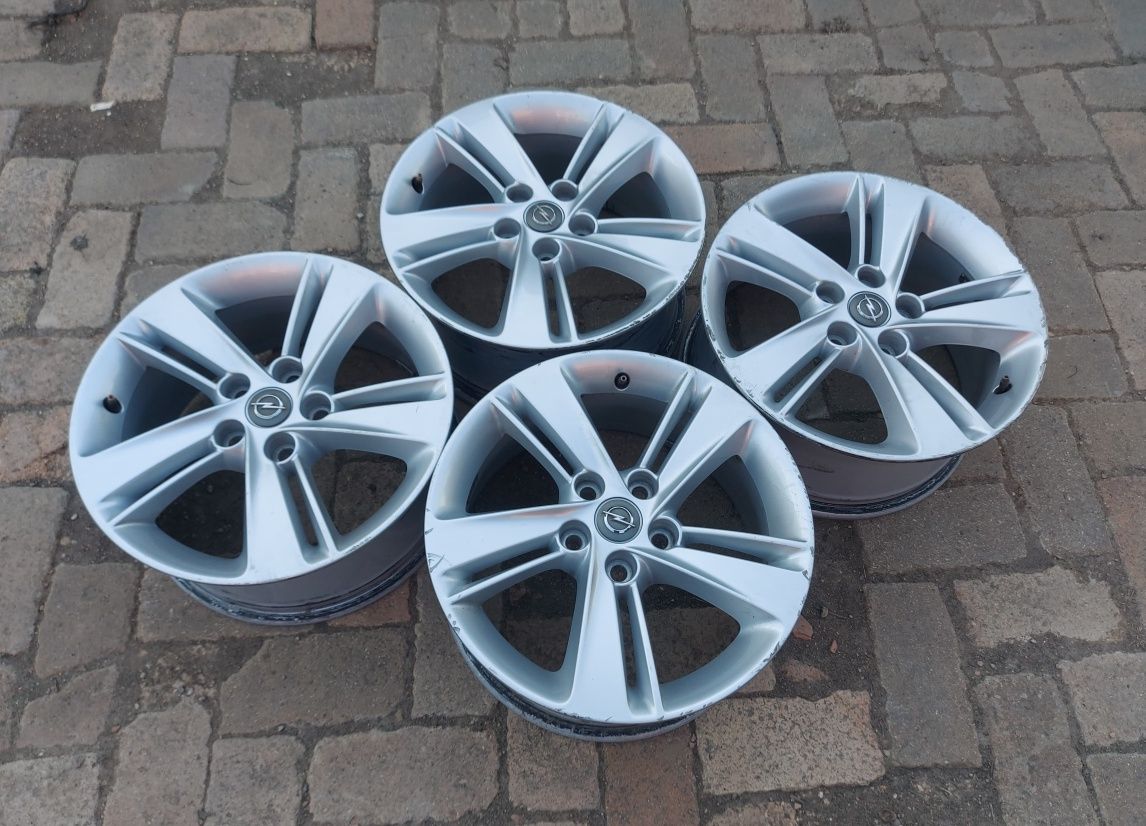 Set jante originale senzori GM de aliaj Opel R17 17x7.5 ET45 5x115