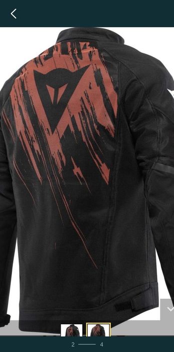 Dainese Herosphere Tex Jacket black/red