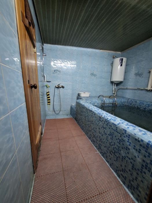 Баня на дровах, бассейн