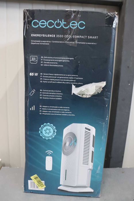 Интелигентен охладител за въздух Cecotec EnergySilence 3500 Cool, 60W