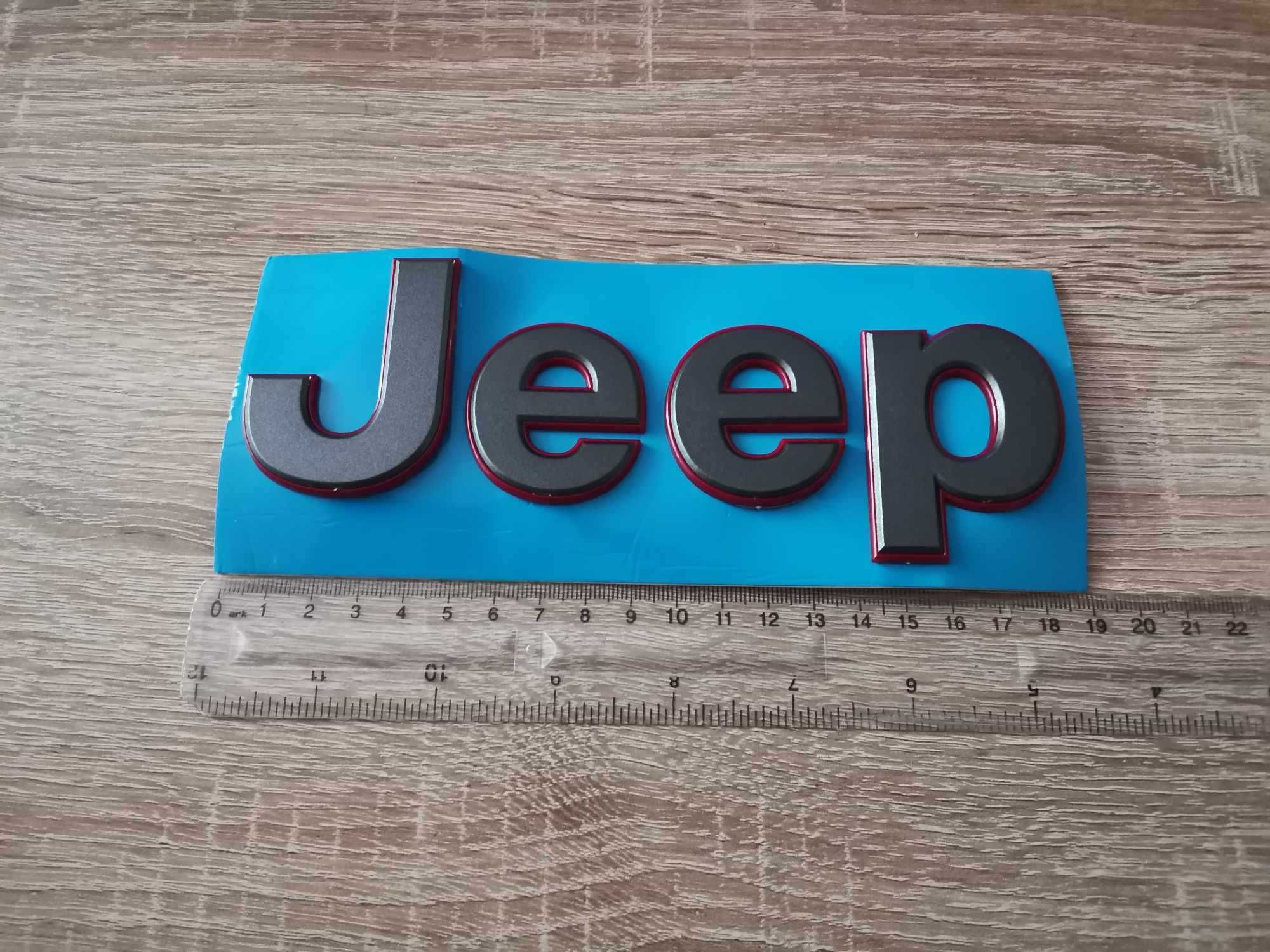 черни надписи Jeep/Джийп голям размер