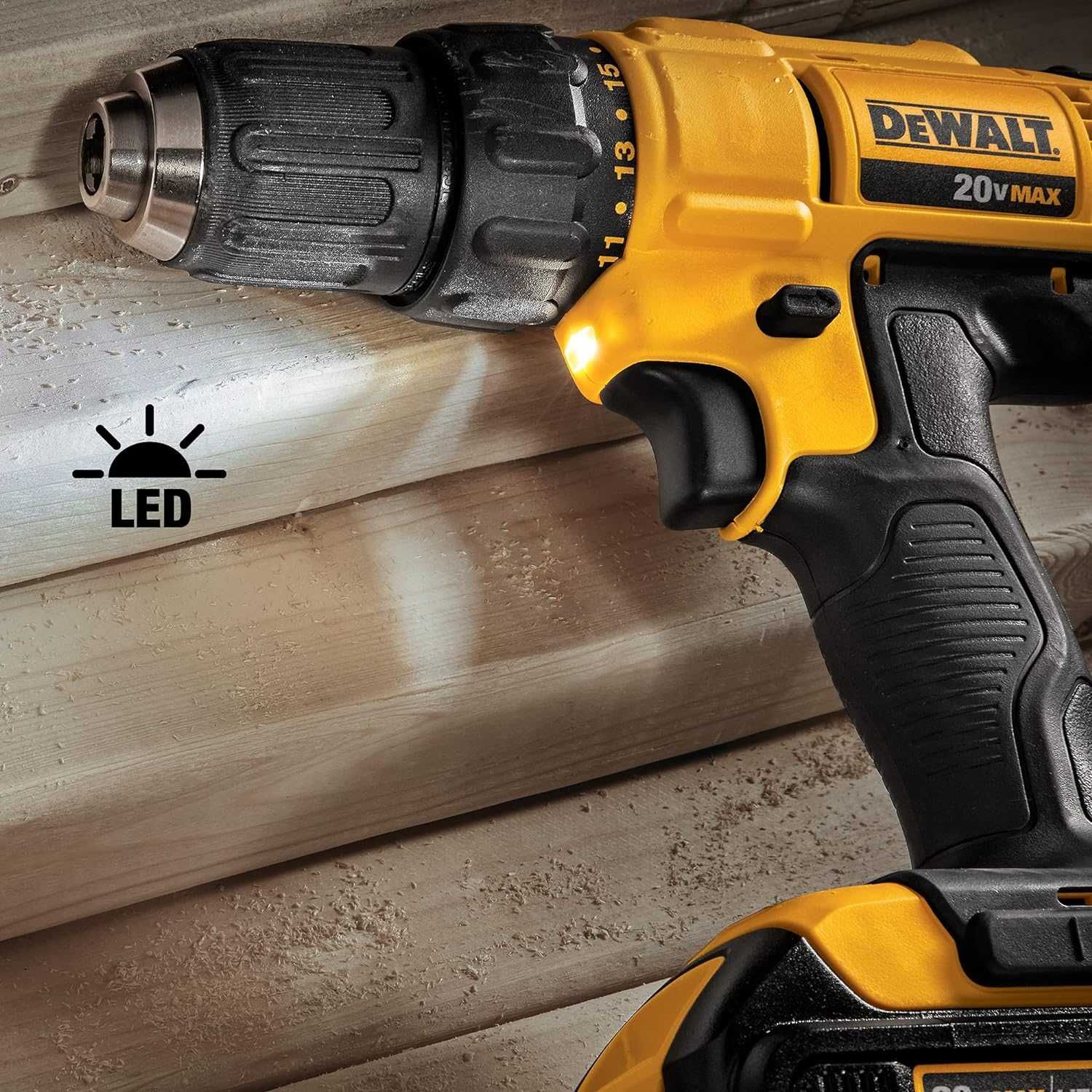 Набор инструментов DEWALT Brush 20V MAX (дрель+шуруповёрт). Новый!