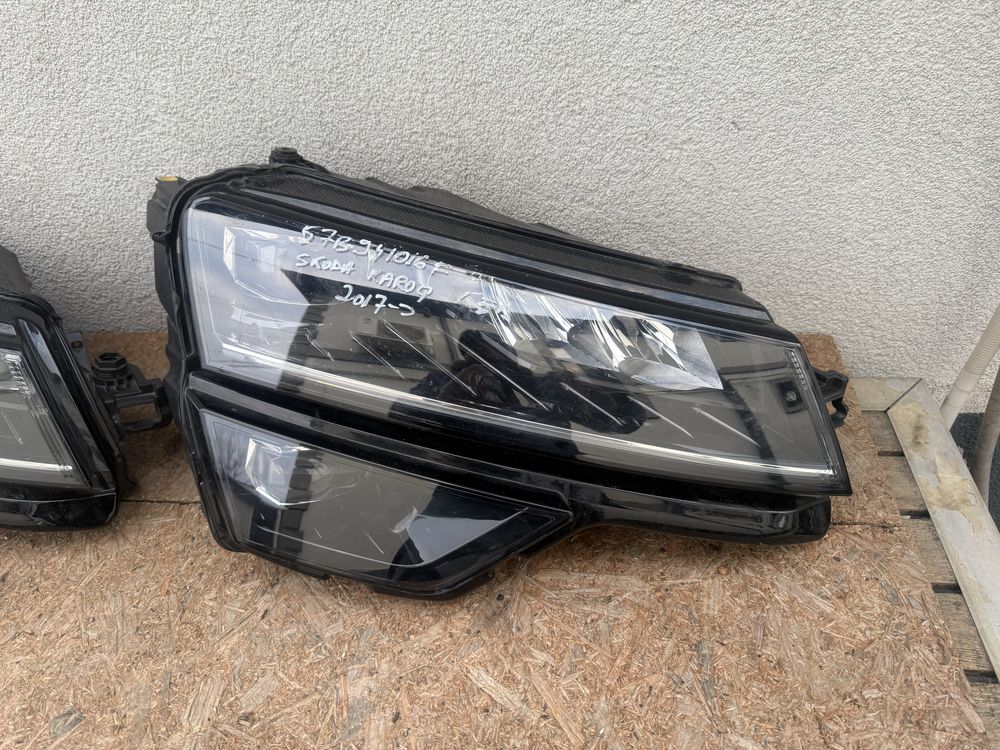 Far dreapta Skoda Karoq Full LED Original Europa