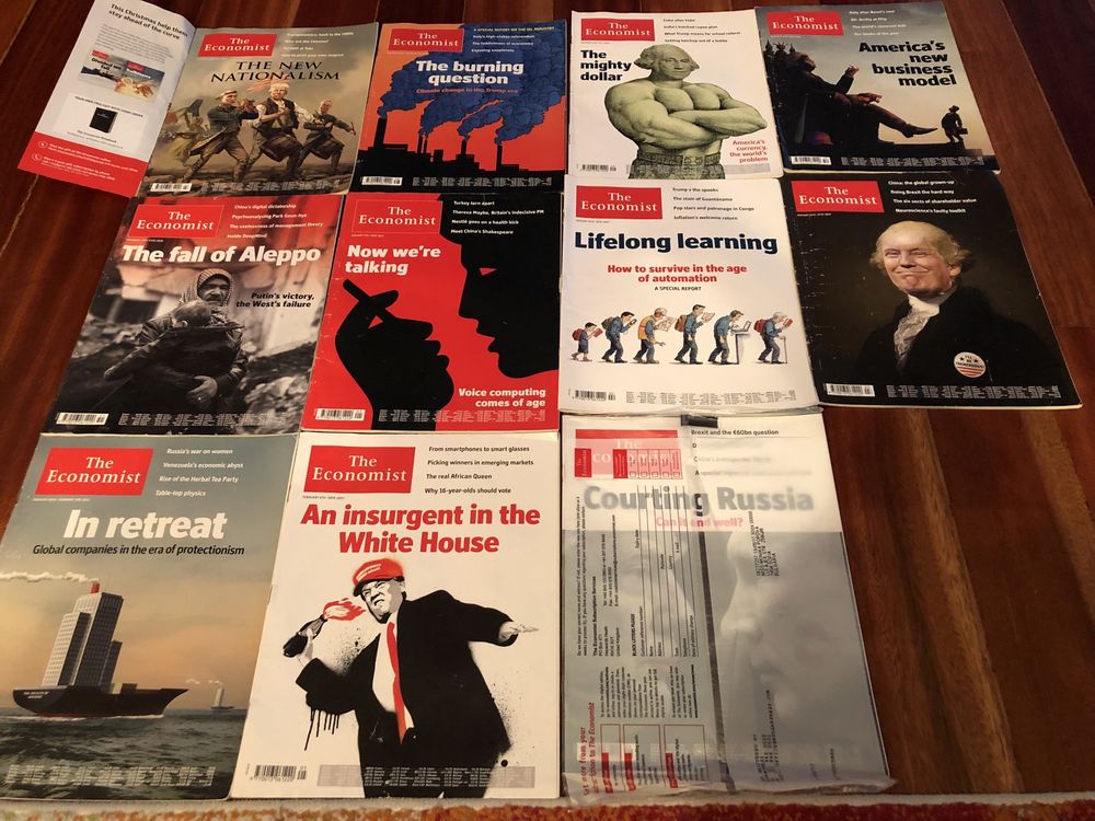 Стари списания Икономист The Economist