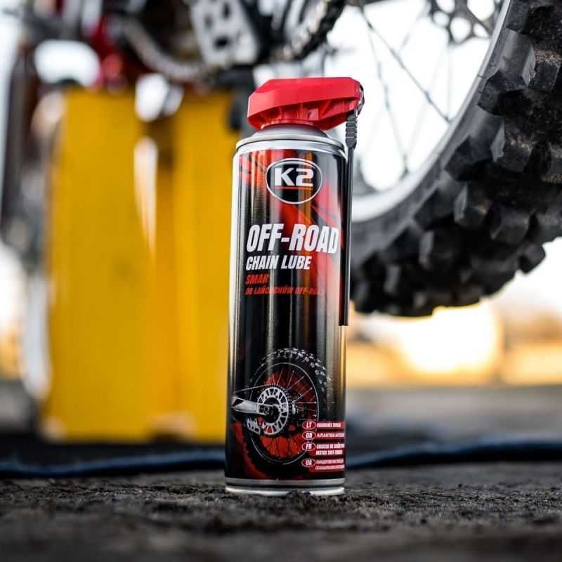 Спрей суха смазка за Мото Вериги K2 - 500 ml.