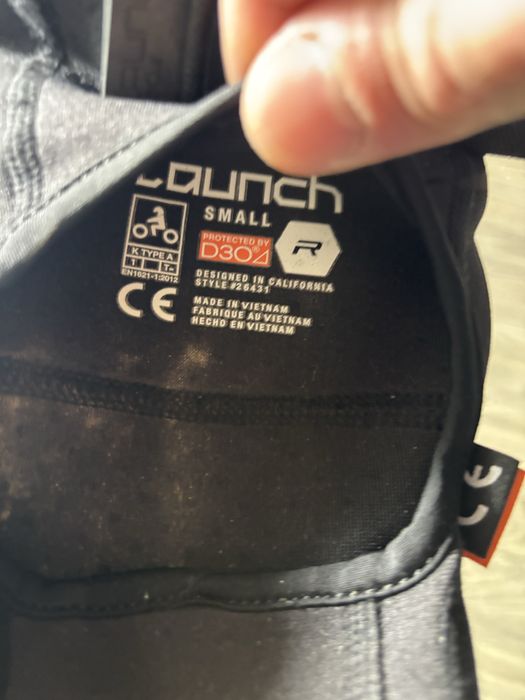 Cotiere noi FOX D3O - Downhill