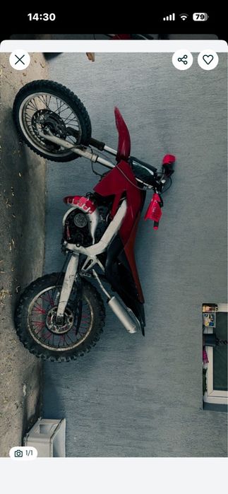Vând sau schimb cross aprilia 50 set 80