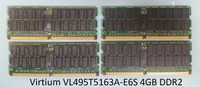 Продавам 4 броя регистрова памет Virtium VL495T5163A-E6S 4GB DDR2