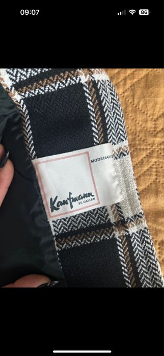 Sacou cambrat gros Kaufman Modehaus St Gellen