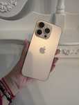 Iphone 16 pro, baterie 100%, Desert Titanium, 256 GB, folosit 4 luni