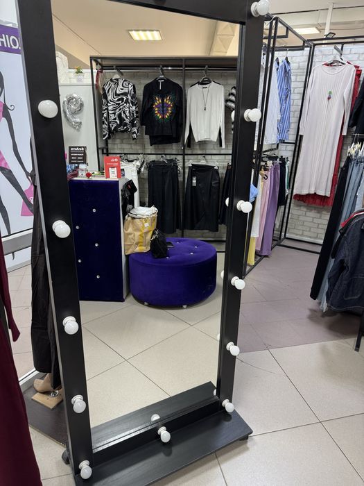 Зеркало с подсветкой гримерное