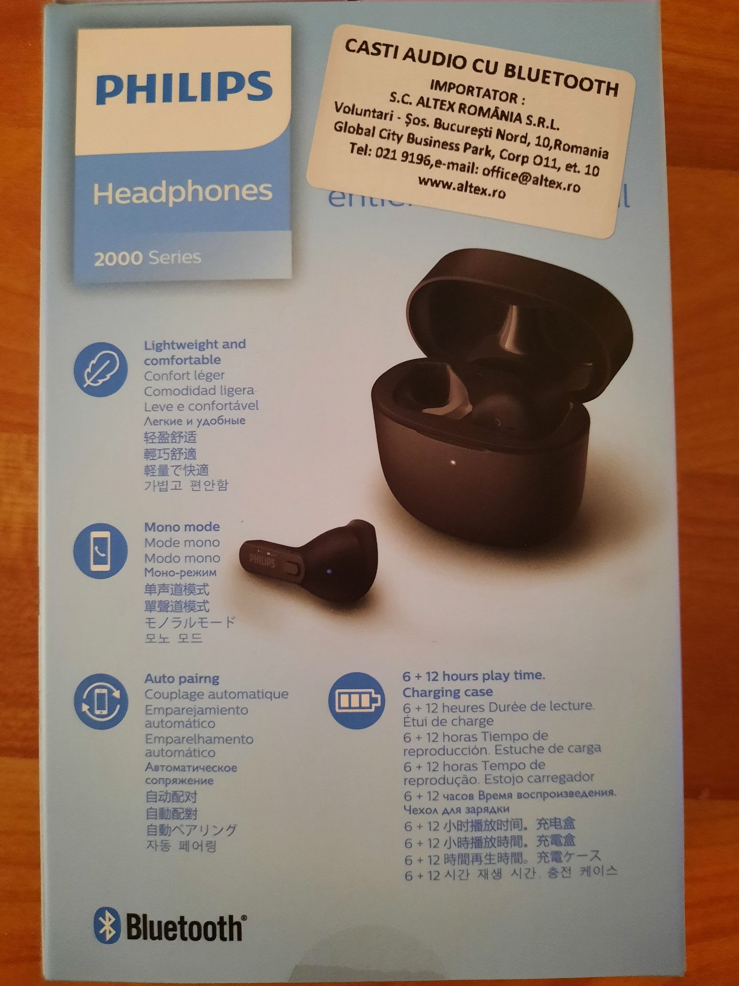 Căști wireless Philips Headphones 2000 Series