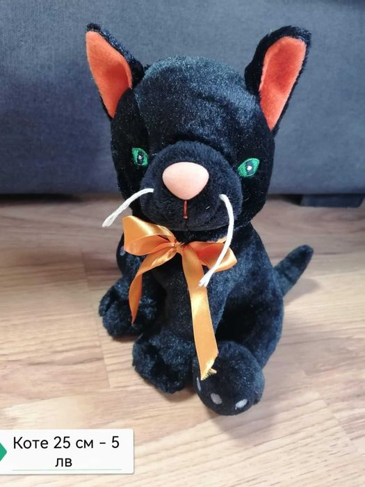 плюшени играчки цена 5 лв или 2,5 Е