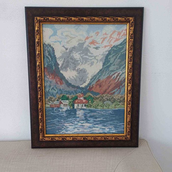 Гоблен пейзаж рамкиран 37/47