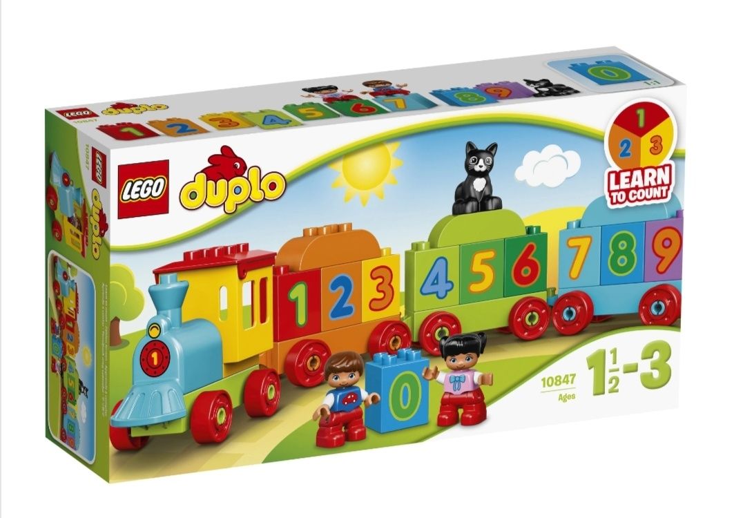 Lego duplo trenul cu numere