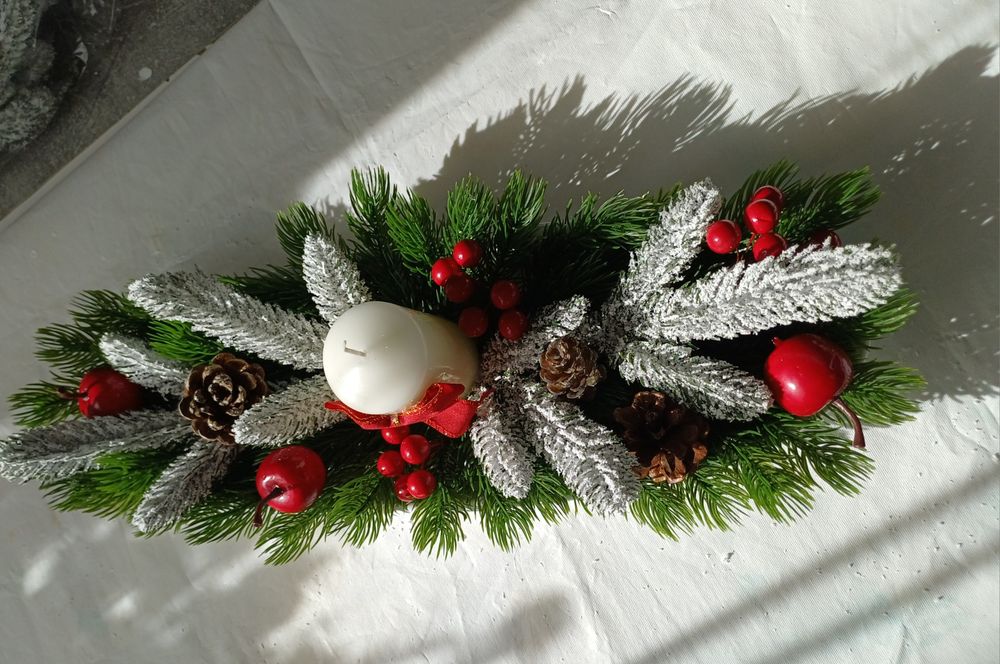 Aranjament pentru masa de Craciun