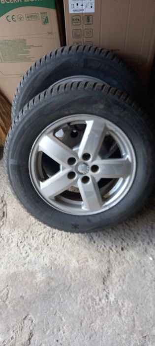 4 бр. зимни гуми Hankook с джанти 15 цола