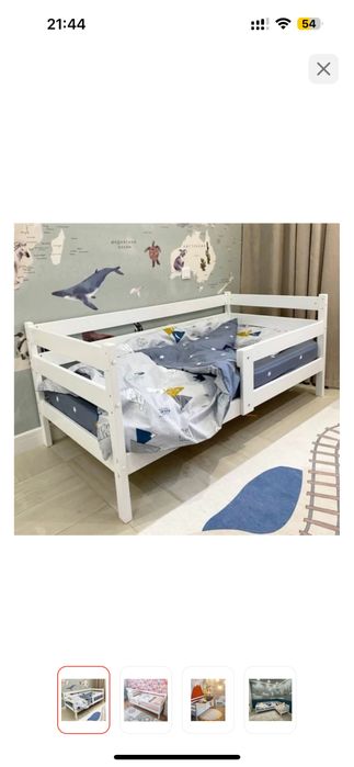 Продам детский кровать без матраса