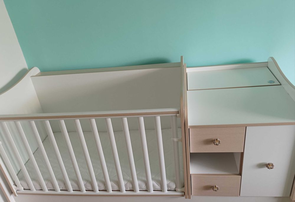 Бебешка кошара с ракла/повивалник