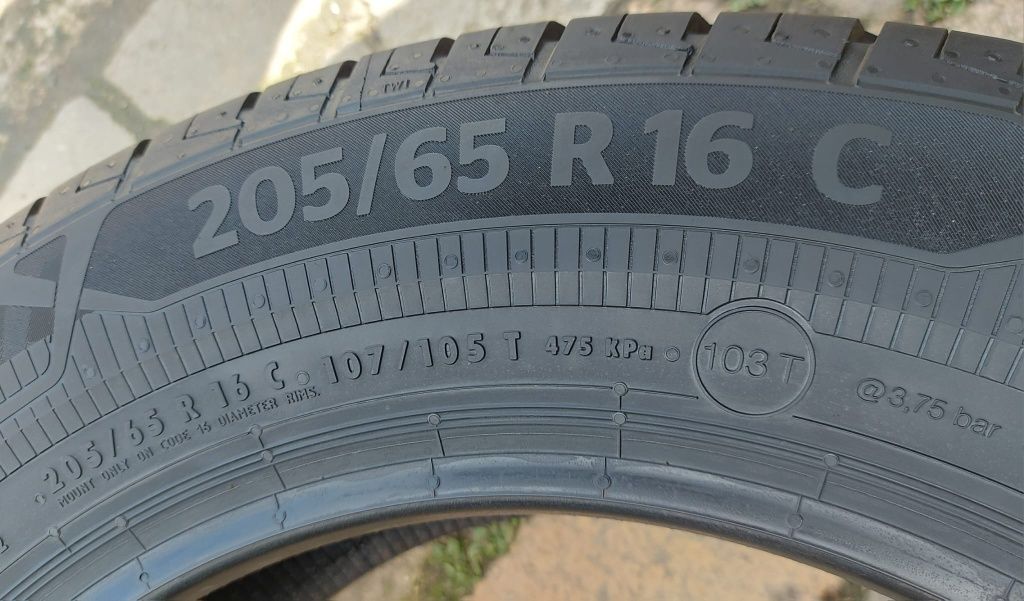 Set 2buc 205/65 R16C 107/105T Continental VanContact Eco vară