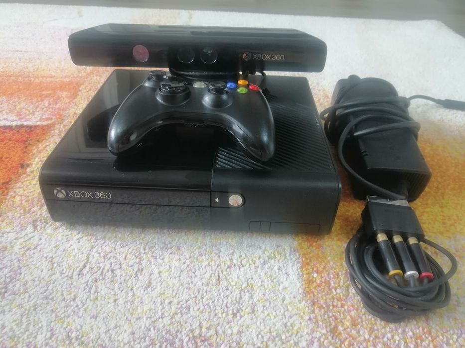X box 360+ senzor kinect+ jocuri