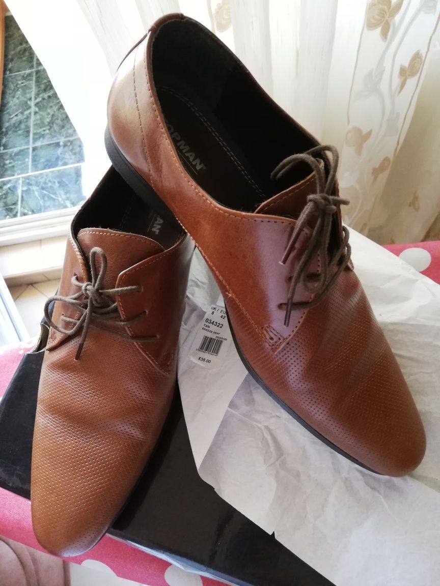 Pantofi piele Topman