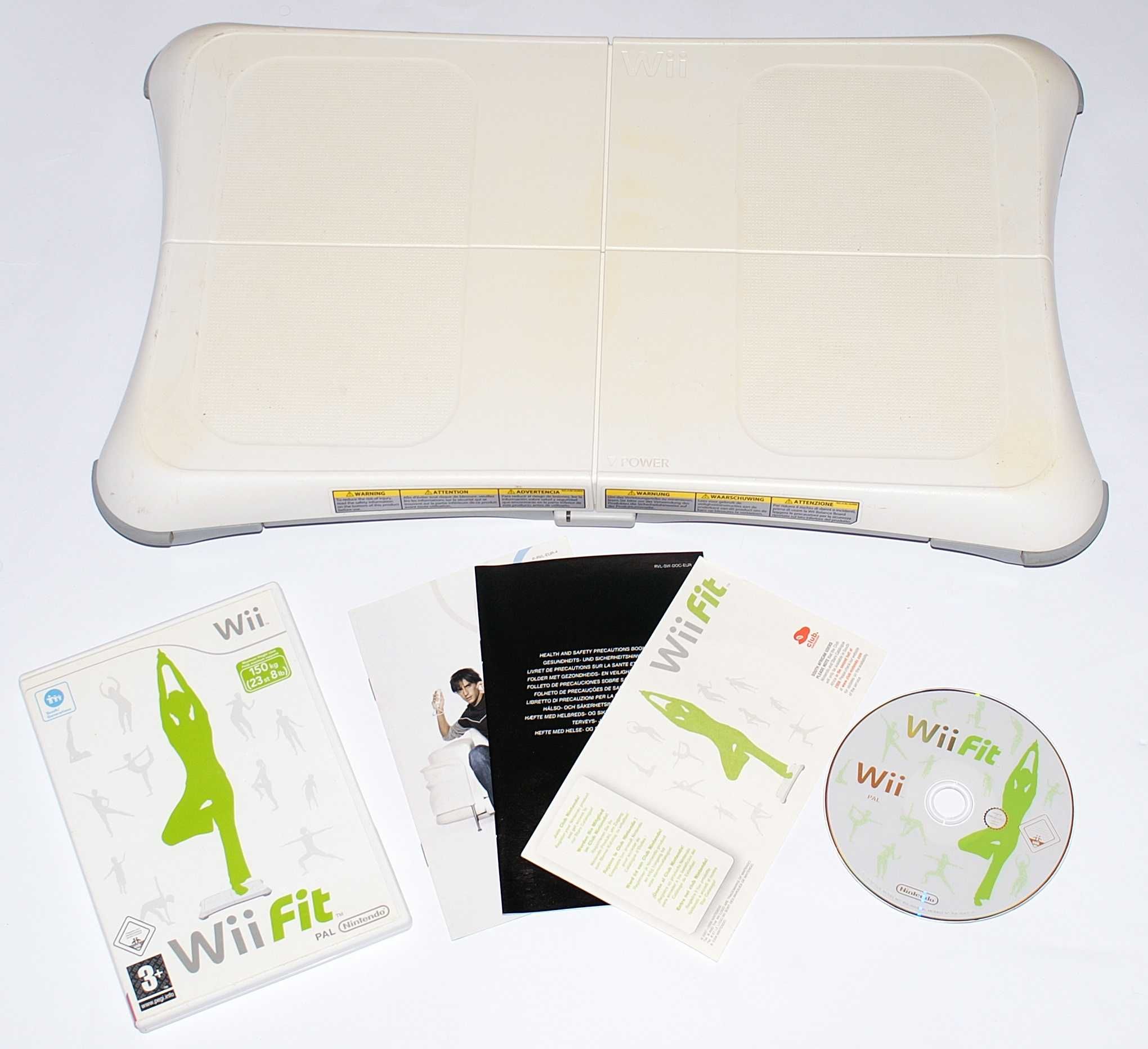 Wii Balance Board Nintendo балансираща дъска заедно с игра Wii FIT