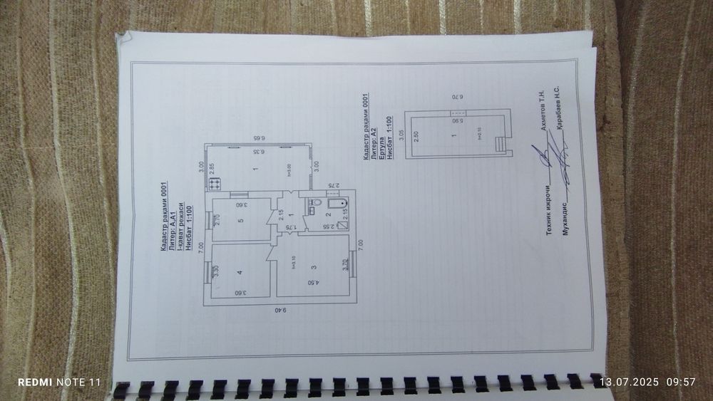Продаётся участок в Иззат махаля