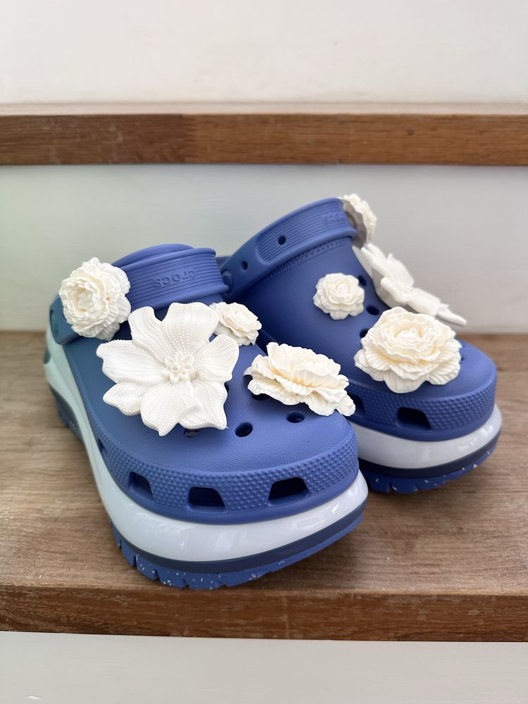 Чехли Crocs Mega Crush Clog нов + подарък Jibbitz