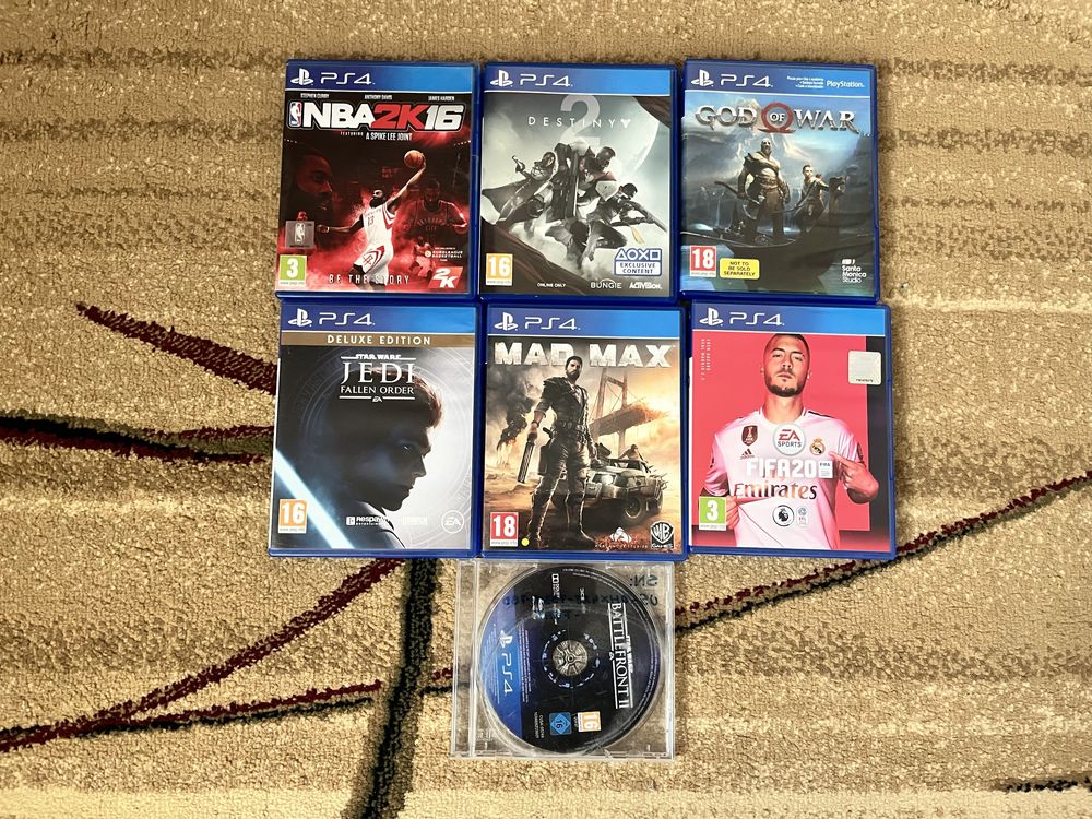 Playstation Pro 1TB + Sony PS camera V2 + 3 controlere + 7 jocuri