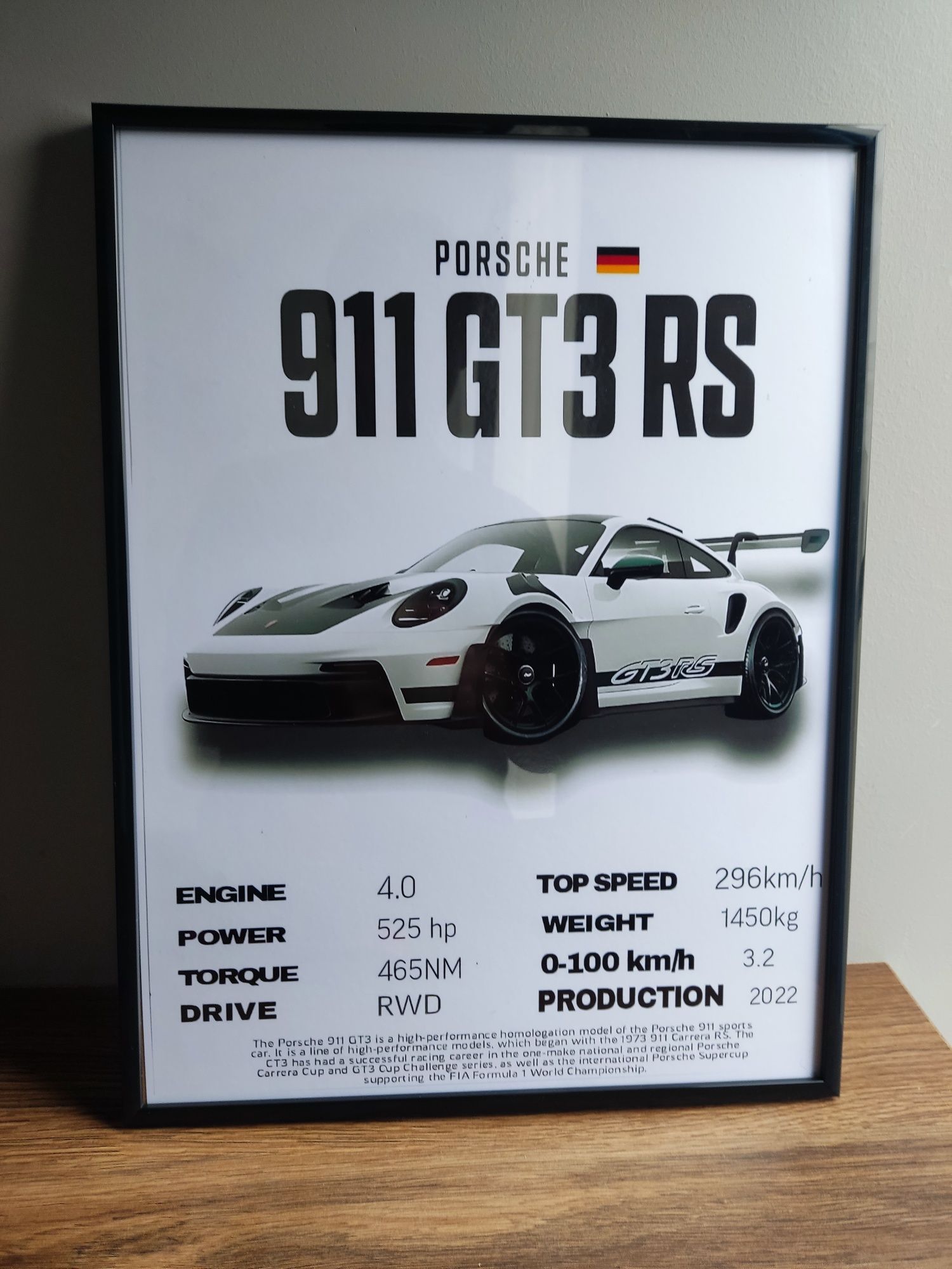 Постер Porsche 911 gt3 rs