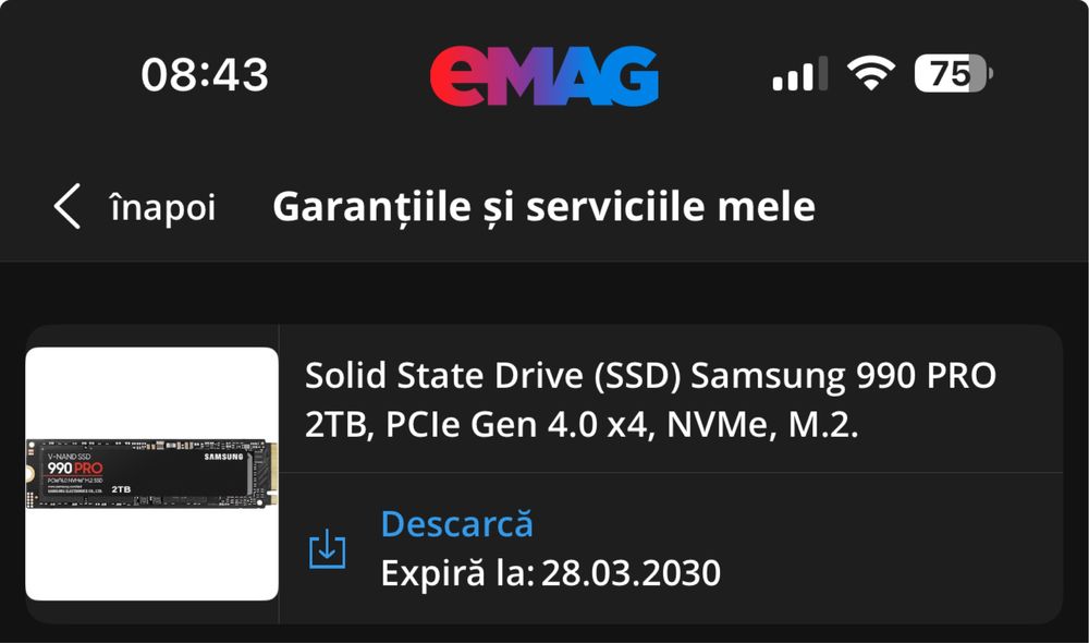 SSD Portabil USB 4 Rapid NVMe / Samsung 990 pro + Satechi enclosure