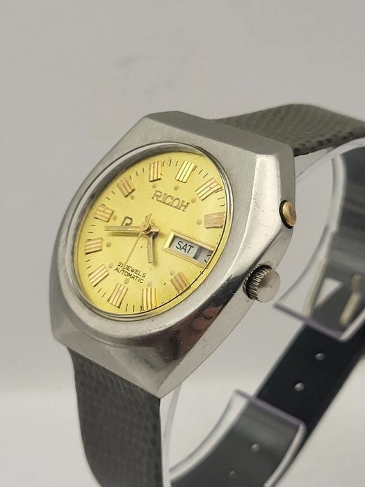 RICOH Automatic 21 Jewels Day/Date CEAS Japonia 39mm Functional