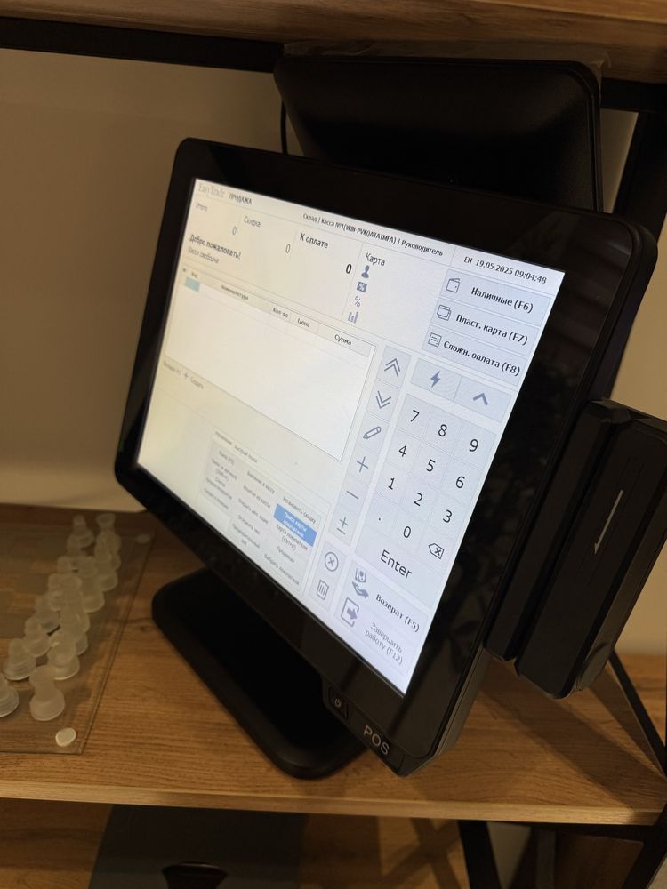 Kassa Aparat Monoblok Skanet Chek Printer Jowi EasyTrade Мой Склад