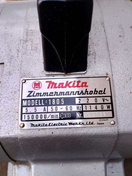 Професионално електрическо ренде Makita 1805- 1140вата